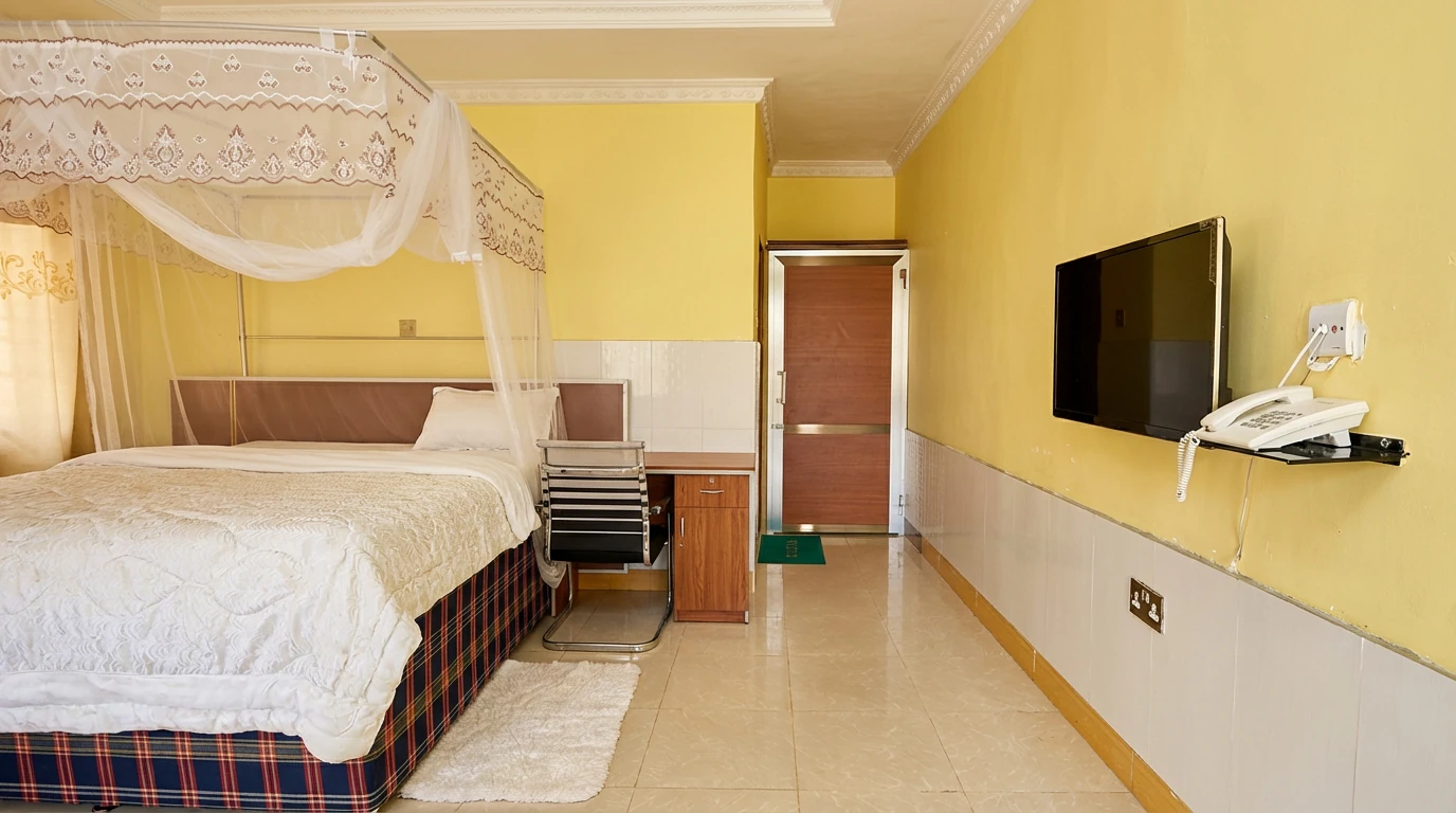 Executive family accommodation at Mbala View Lodge Zambia